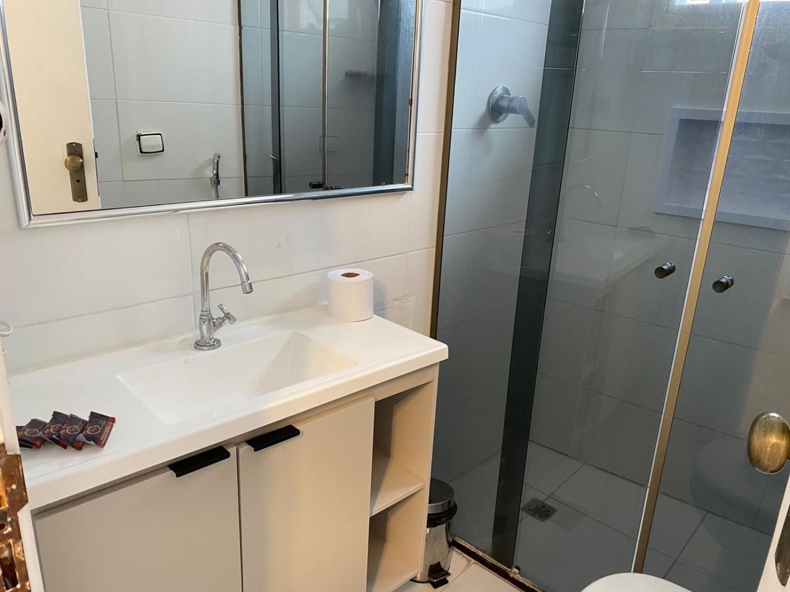 Atlantico Flat Gonzaga Aparthotel Santos  Exterior photo